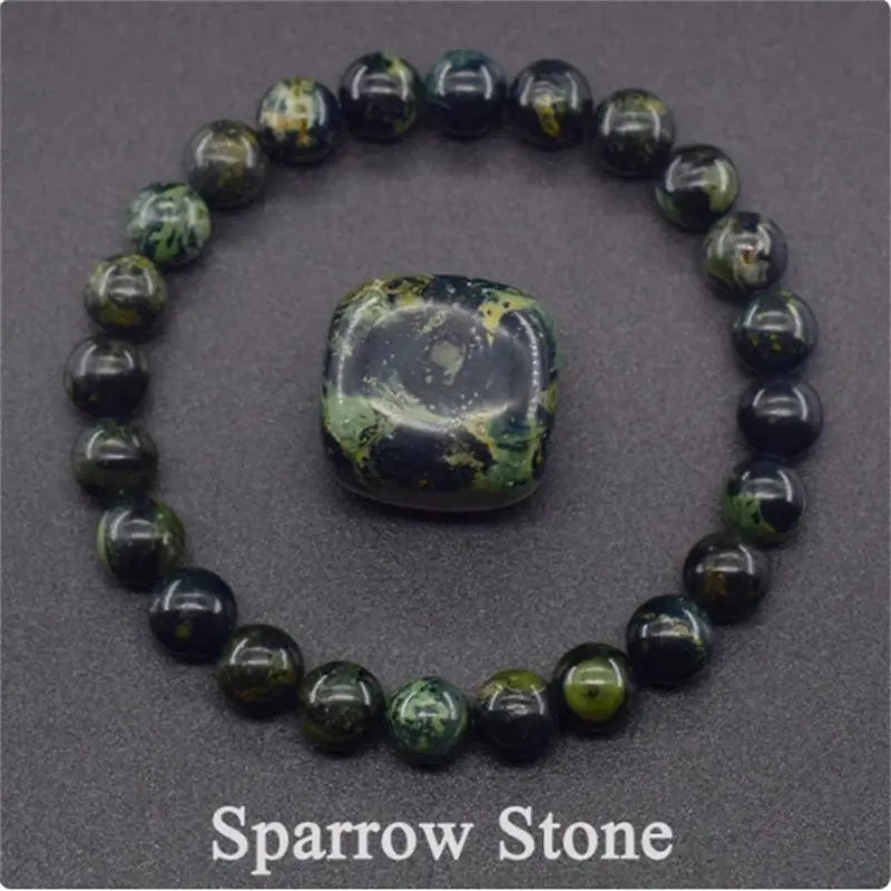 Rose Stone Amazonite Tiger Eye 8mm Beaded Bracelet