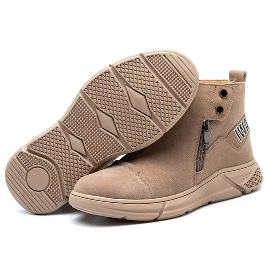 Summer Breathable Men's Safety Shoes - Anti-Smashing & Piercing