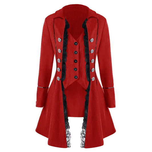 2018 Autumn Women's Medieval Style Long Sleeve Jacket