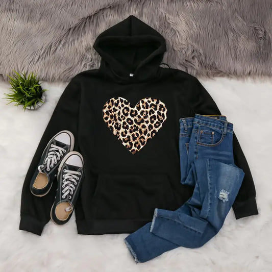 Animal Print European American Unisex Hoodie
