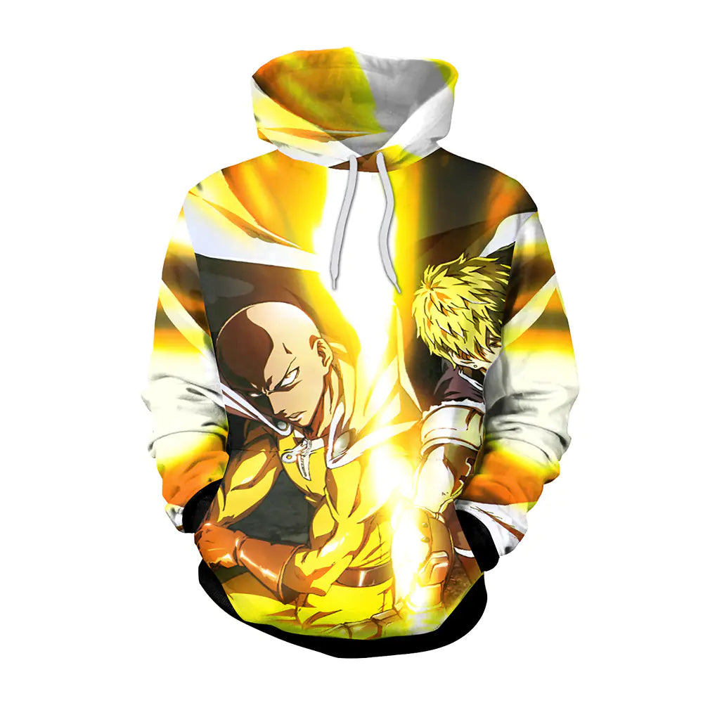2020 New Anime-Inspired 3D Print Hoodie for Couples