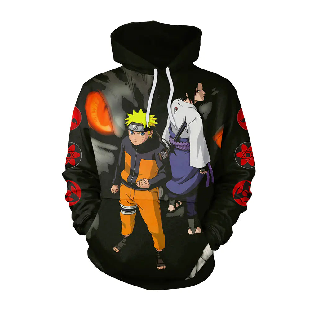 2020 New Anime-Inspired 3D Print Hoodie for Couples