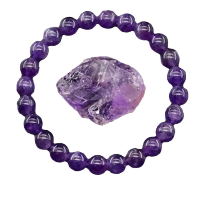 Rose Stone Amazonite Tiger Eye 8mm Beaded Bracelet