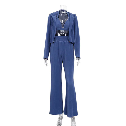 2022 Spring Fashion Loose Women's Pants Set (3 Pieces)