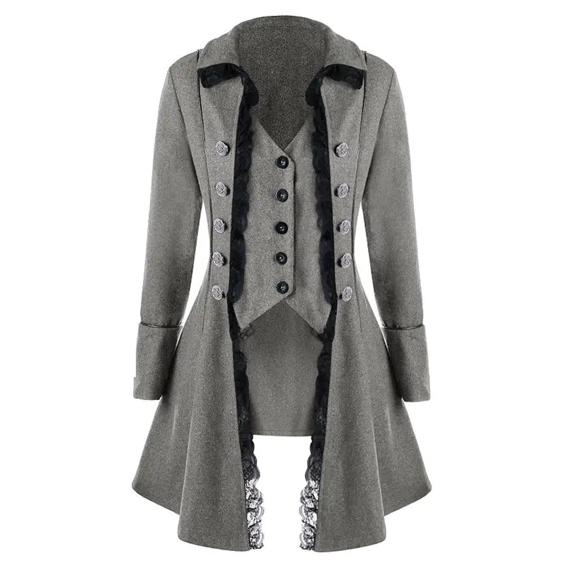 2018 Autumn Women's Medieval Style Long Sleeve Jacket