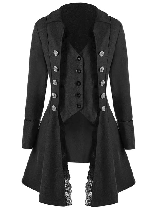 2018 Autumn Women's Medieval Style Long Sleeve Jacket