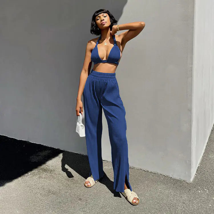 2022 Spring Fashion Loose Women's Pants Set (3 Pieces)
