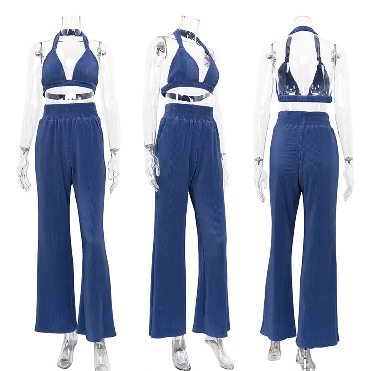 2022 Spring Fashion Loose Women's Pants Set (3 Pieces)