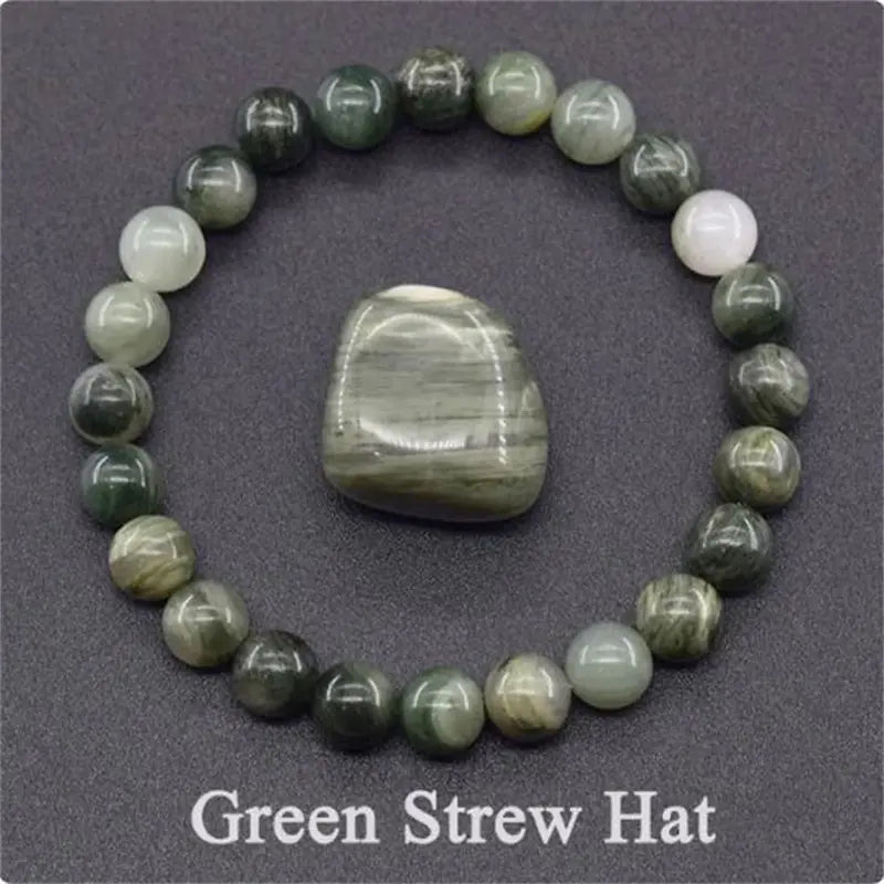 Rose Stone Amazonite Tiger Eye 8mm Beaded Bracelet