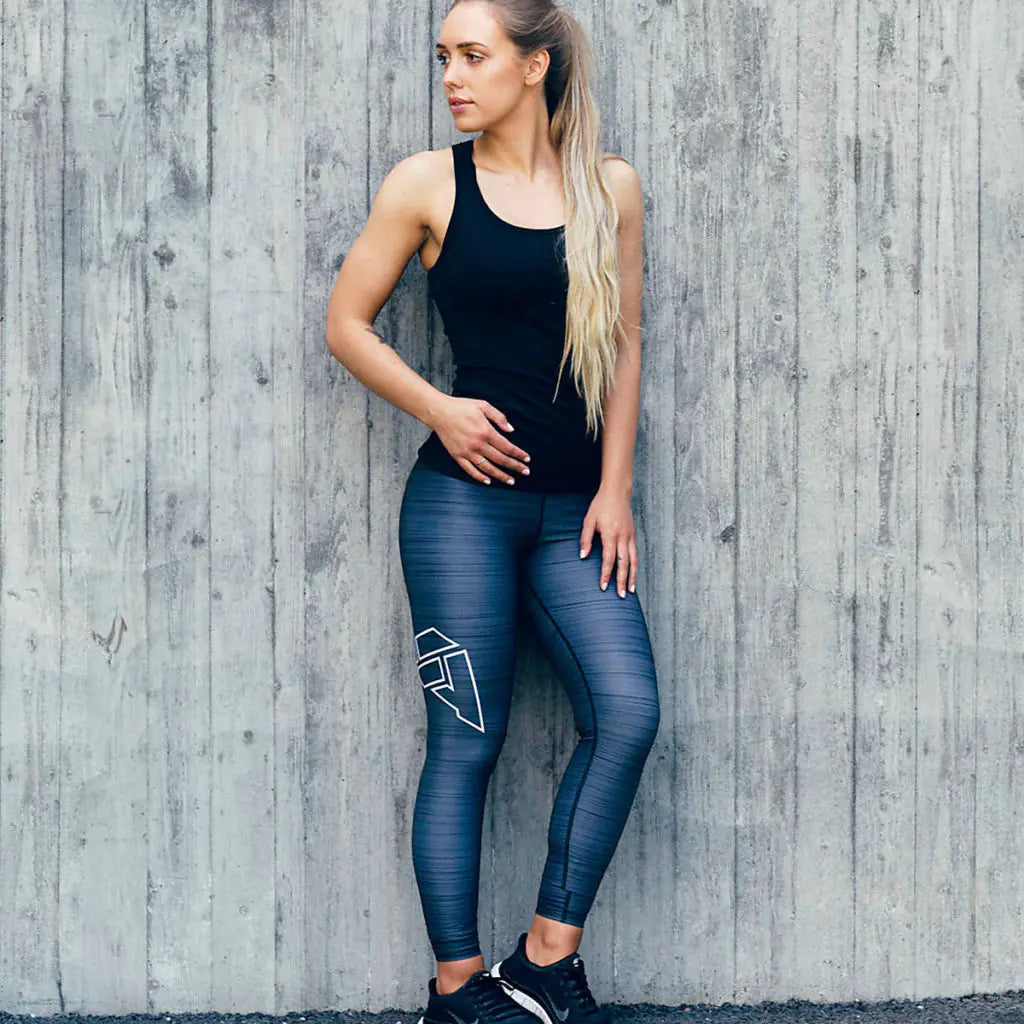 2022 New High-Waist Elastic Geometric Print Leggings