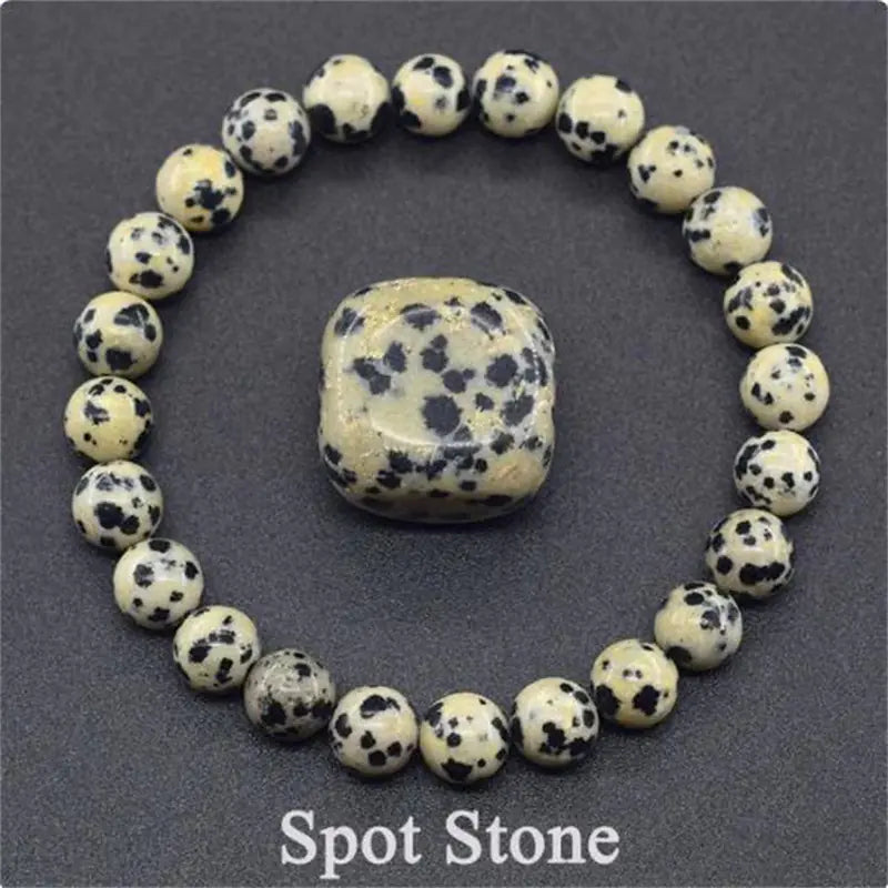 Rose Stone Amazonite Tiger Eye 8mm Beaded Bracelet