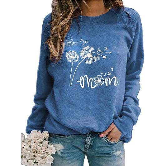 Animal Print European American Crew Neck Sweater